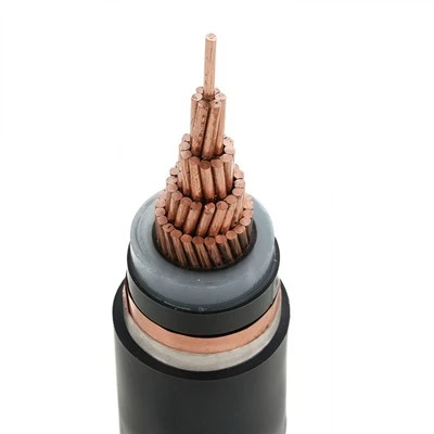 conduttore di rame isolato XLPE della guaina del PVC del singolo centro 300mm del cavo elettrico di media tensione 8.7/15KV