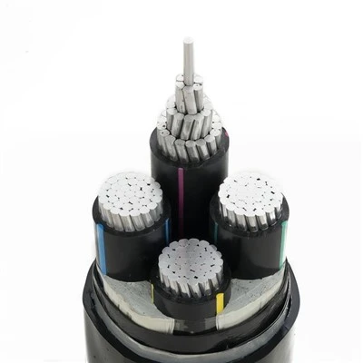 YJLHV Nastro in acciaio Guaina in PVC corazzato Filo industriale resistente al fuoco ignifugo Singolo nucleo in alluminio XLPE