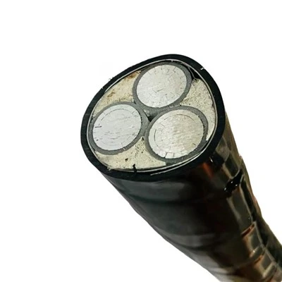 Cavo armato a bassa tensione 1.8/3KV della guaina del PVC isolato XLPE del conduttore della lega di alluminio del centro di YJLHV22 25mm 4