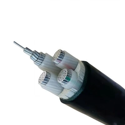 Cavo elettrico sotterraneo isolato XLPE per esterni con anima in alluminio PVC YJLV 0,6 / 1kv