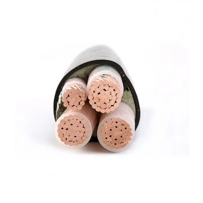 Cavo guaina in PVC isolato XLPE con nucleo in rame a bassa tensione YJV da 0,6 / 1KV